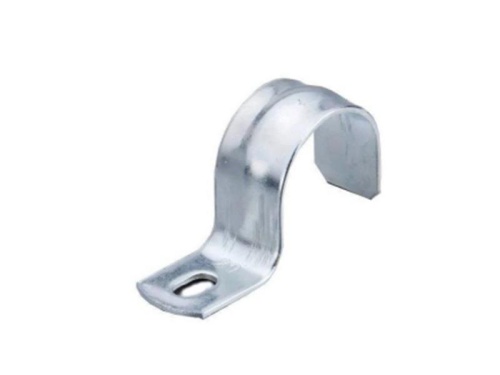 Скоба металлическая однолапковая d 16-17 мм (уп./100шт.) HLT | код 084-25-005 | HLT