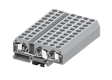 216954 Клемма ТА 1-2 плоско-пруж. зажим, сеч. 16мм2, син., шт | код 216954 | SUPU