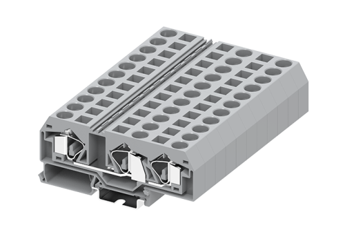 216954 Клемма ТА 1-2 плоско-пруж. зажим, сеч. 16мм2, син., шт | код 216954 | SUPU