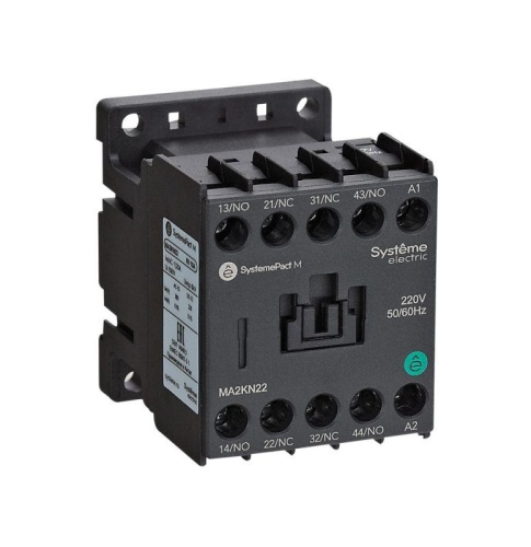 Промежуточное реле MA2K 4НО AC220V 50/60Hz | код MA2KN40M7 | Systeme Electric