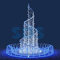 Декоративный фонтан Струи 300 см | код 501-446 | NEON-NIGHT