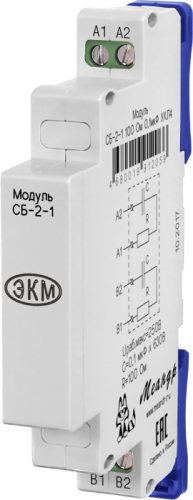 Модуль снабберов СБ-2-1 100Ом 0,1мкФ УХЛ4 | код 4680019912059 | МЕАНДР
