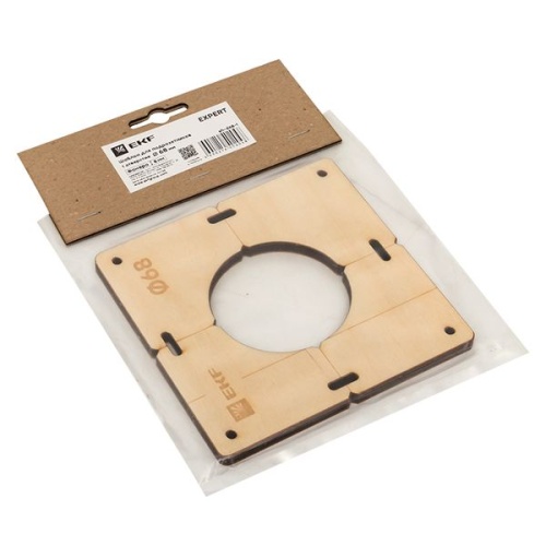 Шаблон для подрозетников c 1 отв, диам, 68 мм Expert | код sh-d68-1 | EKF фото 3 Шаблон для подрозетников c 1 отв, диам, 68 мм Expert | код sh-d68-1 | EKF фото 3