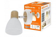 Светильник Спот, 1х40Вт, Е14, 230 В, 50 Гц, IP20, Бутон, кругл., ЭКО, сосна, TDM | код SQ0356-0001 | TDM