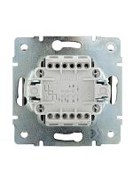 Выключатель RAIN тройной черный графит матовый механизм | код 703-4188-109 | LEZARD