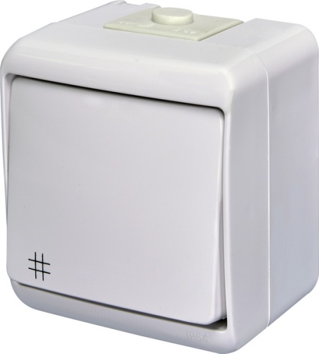 Выключатель крестовидный с подсветкой (IP54) VHE-6L | код 004668012 | ETI Выключатель крестовидный с подсветкой (IP54) VHE-6L | код 004668012 | ETI