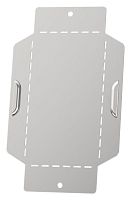 ESCA 3 Крышка поворота вертикального внешнего 90град 100х100-0,6 IEK | код ES3-PVD-90-100-100-06 | IEK