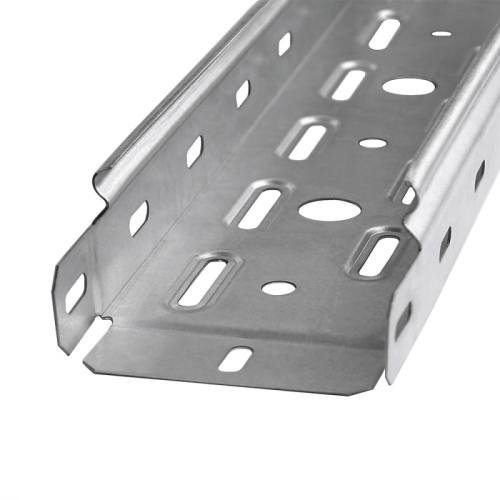 Лоток перфорированный 500х200х3000 (2,0 мм) (3 м/уп) Промрукав | код PR08.23847 | ПРОМРУКАВ