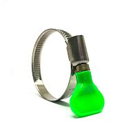 Хомут червячный 12-20/9 W2 нержавеющая сталь с ключом 2Л 12-20-7 Н ГОСТ 28191-89 | код H12-20-9KL22 | Мир хомутов