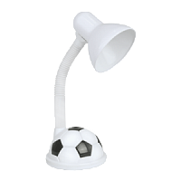Светильник настольный под лампу СНО МЯЧ-KIDS на основании 60Вт E27 230В БЕЛЫЙ (короб.) IN HOME | код 4690612032122 | IN HOME