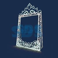 Декоративная фотозона селфи-рамка Винтаж 310 см | код 501-705 | NEON-NIGHT