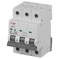 Выключатель автоматический 3п C 4А 4.5кА ВА47-63 PRO ЭРА Б0059431