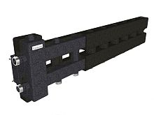 Коллектор с гидрострелкой BM-60-5D.EPP на 5 контуров G1' с термоизоляцией до 60 кВт, ст. 09Г2С | код BM 6005T 20 | Gidruss