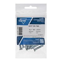 Винт с полукруглой головкой М6х30 DIN 7985 оцинк. (уп.9шт) Tech-Krep/Zitar 126581