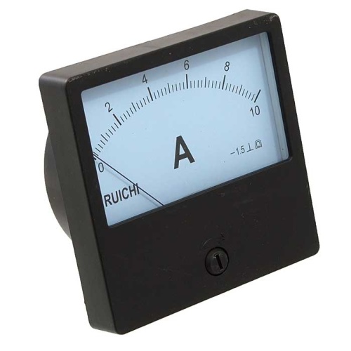 Амперметр RUICHI М42300 10А (Аналог), щитовой | код 87626 | Ruichi Амперметр RUICHI М42300 10А (Аналог), щитовой | код 87626 | Ruichi