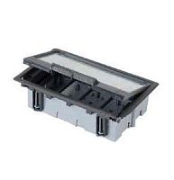 Connect Люк на 3 CIMA-модуля (6 модулей 45х45 мм) глубина 70-100мм посадка 170х210мм max 800кг серый | код SF370-1 | Simon