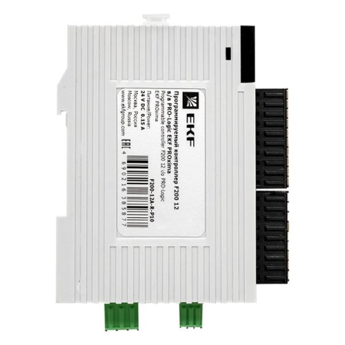 Программируемый контроллер F200 12 в/в PRO-Logic PROxima | код F200-12A-R-P10 | EKF фото 5