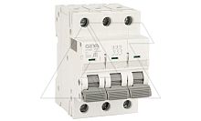 Авт. выключатель GYM9-3P-1C, 3P, 1A, хар-ка C, 6kA, 3M | код GYM93P1C | GEYA