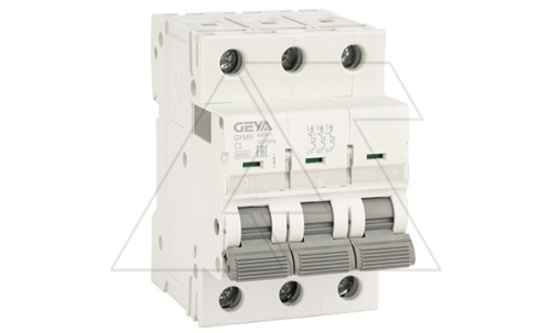 Авт. выключатель GYM9-3P-1C, 3P, 1A, хар-ка C, 6kA, 3M | код GYM93P1C | GEYA Авт. выключатель GYM9-3P-1C, 3P, 1A, хар-ка C, 6kA, 3M | код GYM93P1C | GEYA