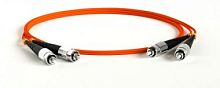 Патч-корд оптический TWT, PVC, дуплексный, FC/PC-FC/PC, MM 50/125, 1.0 м | код TWT-2FC-2FC/OM2-1.0 | TWT