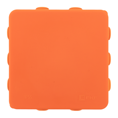 Коробка огнестойкая E45 100х100х50мм с клеммниками 6 полюсов 0,5-6мм2 IP55 HF EKF | код plc-kmfr-100-606 | EKF фото 3