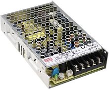 Источник питания AC-DC, 75Вт, ККМ, вход 85…264В AC, 47…63Гц /120…370В DC, выход 13.5В/5.6A, рег. вых 12.8…14.9В, изоляция 3750В AC, в корпусе 159х97х30мм, -25…+70С | код RSP-75-13.5 | MeanWell