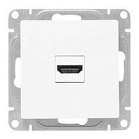Эпика Механизм розетки HDMI белый EKF | код UP1-SOW-HDMI | EKF