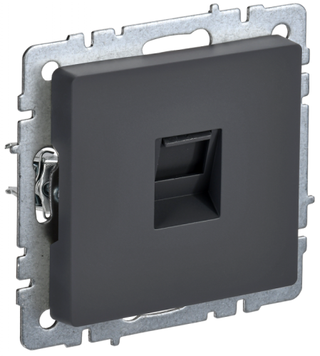 BRITE Роз. комп. RJ45 кат.6 РК11-БрГ граф. IEK | код BR-K10-2-K53 | IEK