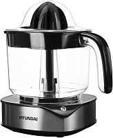 Соковыжималка цитрусовая Hyundai HY-JC4123 30Вт рез.сок.:1200мл. черный/нержавеющая сталь | код 1489411 | HYUNDAI