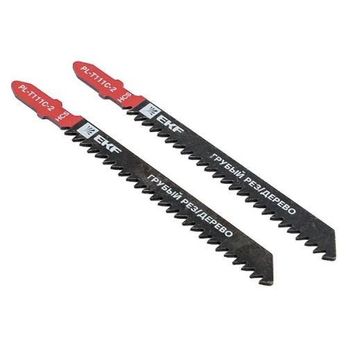 Пилка для электролобзика T111C (грубый рез по дереву)(HCS) (уп.2шт) Master | код pl-t111c-2 | EKF фото 2 Пилка для электролобзика T111C (грубый рез по дереву)(HCS) (уп.2шт) Master | код pl-t111c-2 | EKF фото 2