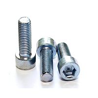 Винт DIN 912 М8х70 с цилиндрической головкой и внутренним шестигранником класс прочности 8.8 покрытие цинк | код DIN912-М8х70-8.8 | Крепдил