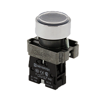 Кнопка плоская черная, 1NO, IP67, металл MTB2-BAF21 | код 132646 | MEYERTEC