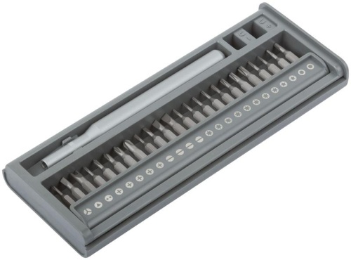 Отвертка с битами для точных работ, 24 CrV бит, пластиковый бокс | код 56194 | FIT фото 2