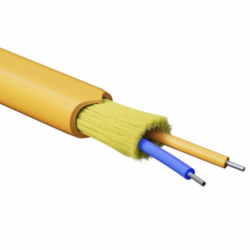 Кабель волоконно-оптический, распределительный, арамидные упрочняющие нити, для внутренней прокладки, нг(A)-HFLTx, 2 ОВ, категория O | код RNDT2C2OR03 | DKC Кабель волоконно-оптический, распределительный, арамидные упрочняющие нити, для внутренней прокладки, нг(A)-HFLTx, 2 ОВ, категория O | код RNDT2C2OR03 | DKC