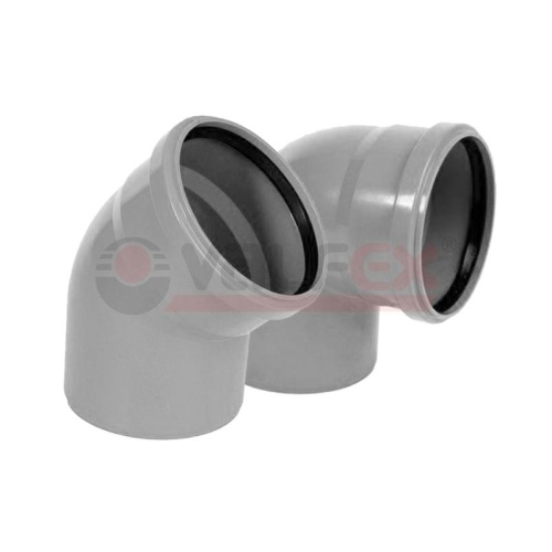 Отвод 45град.-50мм (350) | код 20102050 | VALFEX