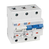 Выключатель автоматический модульный с независимым расцепителем OptiDin BM125-2NC100-НР-8ln-УХЛ3 | код 336373 | КЭАЗ