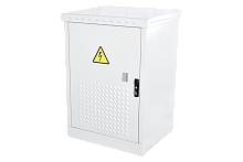 Шкаф уличный всепогодный напольный 12U (Ш700 ? Г600), две двери | код ШТВ-1-12.7.6-43АА | ЦМО