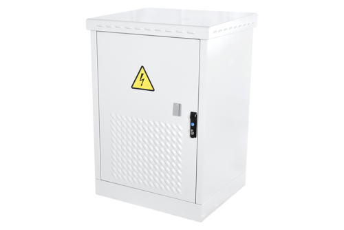 Шкаф уличный всепогодный напольный 12U (Ш700 ? Г600), две двери | код ШТВ-1-12.7.6-43АА | ЦМО