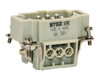 Контактная вставка, постоянное число полюсов HDC-E-6MS | код 187150221 | СТЭЗ