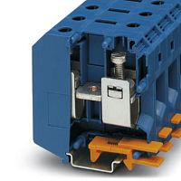Клемма для высокого тока UKH 50 BU | код 3009105 | PHOENIX CONTACT