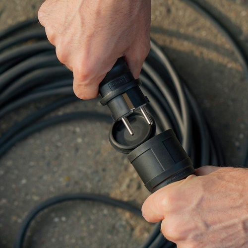 Удлинитель-шнур КГ 3х1.5, 20 м, морозостойкий, с/з, 16 А, 3500 Вт, IP44 REXANT | код 11-7072 | REXANT Удлинитель-шнур КГ 3х1.5, 20 м, морозостойкий, с/з, 16 А, 3500 Вт, IP44 REXANT | код 11-7072 | REXANT