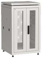 ITK LINEA N 18U 600х600мм распаш. перф. дв. задн. перф. сер. | код LN35-18U66-2PP | ITK by IEK