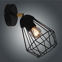 Светильник Кристаль 511 черн. муар НББ 01-60-176 Е27 настенный | код 1005405214 | Элетех