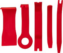 AURTS5 Набор приспособлений для демонтажа декоративных панелей салона автомобиля, 5 предметов | код AURTS5 | Thorvik