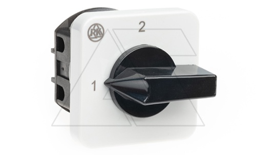 Переключатель BS 16 69 U, 4P, 20A, тип 1-2 (90°), 4NO на 1_2, на дверь, фронт IP40 | код EAC602523R | Rade Koncar