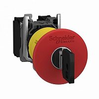 Кнопка  Harmony 22 мм²  IP66,  Красный |  код.  XB5AS9445 |  Schneider Electric