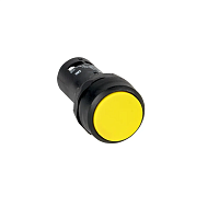 Кнопка с фиксацией OptiSignal Compact D22 C7-PH-520 желтая 2НО XB7NH53 | код 362082 | КЭАЗ