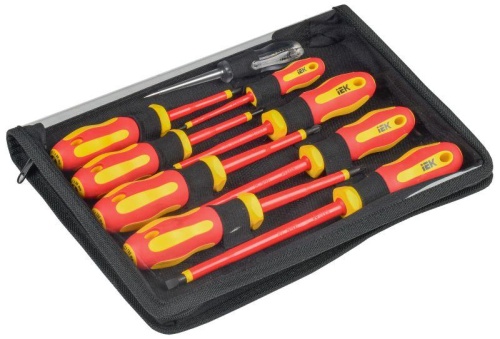 Набор отверток диэлектрических Т2 9шт ARMA2L 5 | код A2L5-NS30-T2-09 | IEK