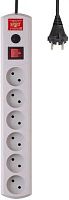 Сетевой фильтр Most R 5м (6 розеток) белый (коробка) | код 578418 | MOST