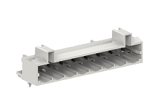 450805 Вилка на плату MCS горизонт., шаг 5.0мм, 5 конт., сер., шт | код 450805 | SUPU
